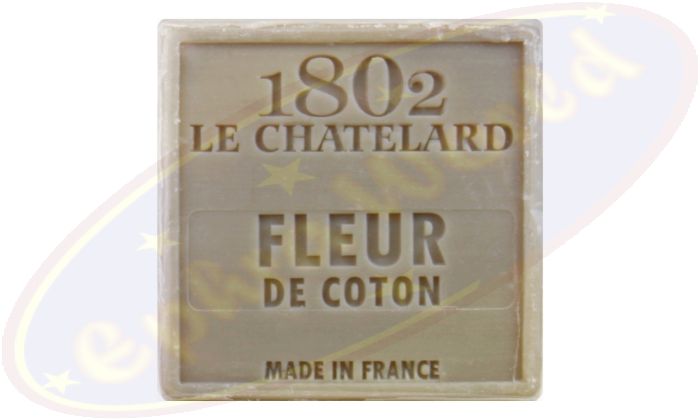 Le Chatelard 1802 palmölfreie vegane Seife 100g Baumwollblüten