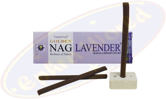 Vijayshree Golden Nag Lavender Dhoop Sticks