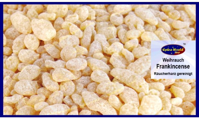 Weihrauch Frankincense Räucherharz gereinigt 100g