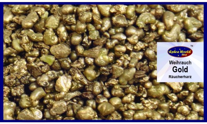 Weihrauch Gold Räucherharz 100g