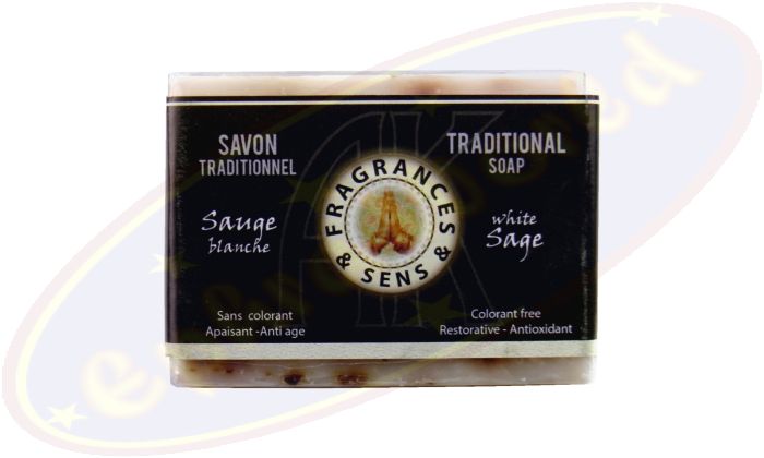 Fragrances & Sens Weißer Salbei traditionelle Seife 100g