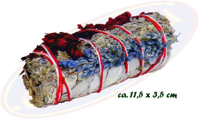 Smudge Stick White Sage & Statice sinuata & Verbascum 30-40g