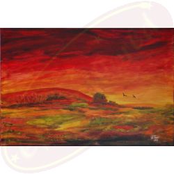 Acrylgemälde Entfliehen von Wanda Tauer