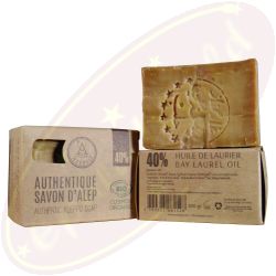Aleppo Seife Authentisch Original mit 40% Lorbeeröl 200g
