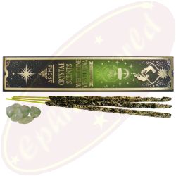 Aroma Crystal Collection Aventurine Smudge Räucherstäbchen