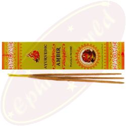 Ayurvedic Amber (Bernstein) Masala Räucherstäbchen