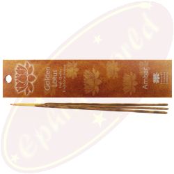 Fiore d`Oriente Golden Lotus Masala Räucherstäbchen Amber