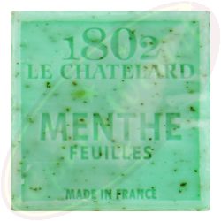 Le Chatelard 1802 palmölfreie vegane Seife 100g Menthol & Minzeblätter
