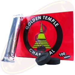 Golden Temple Räucherkohle 40mm Charcoal