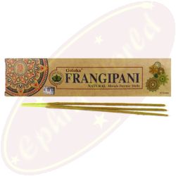 Goloka natürliche Masala Räucherstäbchen Frangipani