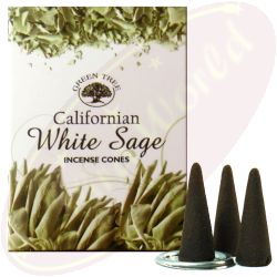 Green Tree Räucherkegel Californian White Sage