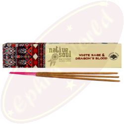 Green Tree Native Soul White Sage & Dragon`s Blood Masala Räucherstäbchen