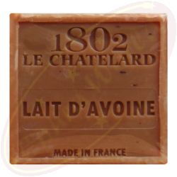 Le Chatelard 1802 palmölfreie vegane Seife 100g Hafermilch/Lait D`Avoine