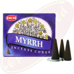 HEM Myrrh Räucherkegel
