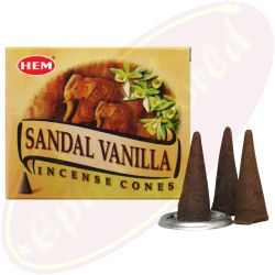 HEM Sandal Vanilla Räucherkegel