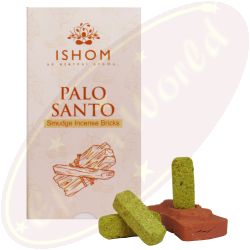 ISHOM Palo Santo Incense Bricks/Räucherbriketts 15 Stk. & Halter