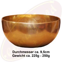 Klangschale Klanggold handgemacht Nepal NEO 265/09