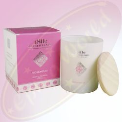 Le Chatelard 1802 Rosamour Duftkerze 200g im Rauchglas