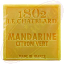 Le Chatelard 1802 palmölfreie vegane Seife 100g Mandarine & Limette
