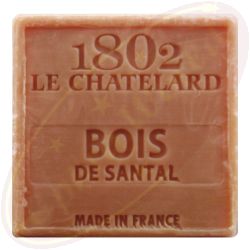 Le Chatelard 1802 palmölfreie vegane Seife 100g Sandelholz