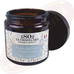 Le Chatelard 1802 vegane Duftkerze Baumwollblüten 80g