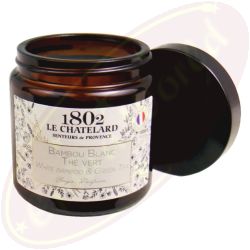Le Chatelard 1802 vegane Duftkerze weißer Bambus & Grüner Tee 80g