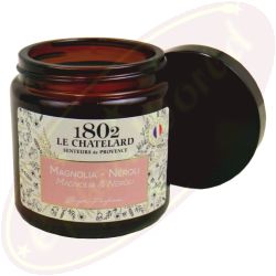 Le Chatelard 1802 vegane Duftkerze Magnolie & Neroli 80g
