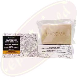 Maroma Sandelholz Mangobutter Peelingseife Fair Trade 100g