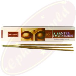 Nandita Mantra Meditation Premium Masala  Räucherstäbchen