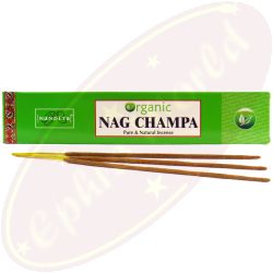 Nandita Organic Nag Champa Premium Masala Räucherstäbchen