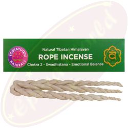 Natural Tibetan Himalayan Rope Incense/Räucherschnüre 2. Chakra
