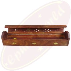 Komfort Räucherstäbchenhalter Box Motiv Elefanten