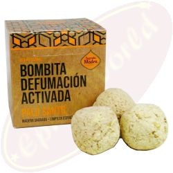 Sagrada Madre 8 aktive Defumation Räucherkugeln Palo Santo