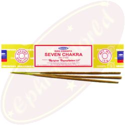 Satya Nag Champa Seven Chakra Masala Räucherstäbchen (MUM) LLP