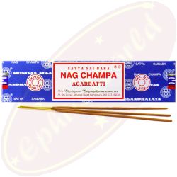 Satya Sai Baba Nag Champa Agarbatti Räucherstäbchen 40g blau (BNG) LLP