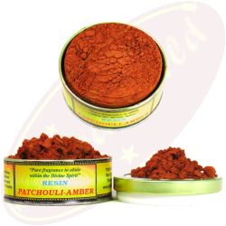 Song Of India Räucherpulver Patchouli Amber 40g