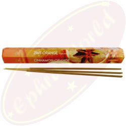 Terra Cinnamon Orange Flora Räucherstäbchen Hexa