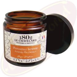 Le Chatelard 1802 vegane Duftkerze Intensiv Patchouli 80g