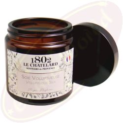 Le Chatelard 1802 vegane Duftkerze üppige Seide 80g