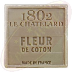 Le Chatelard 1802 palmölfreie vegane Seife 100g Baumwollblüten