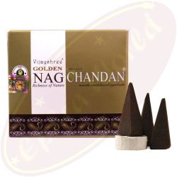 Vijayshree Golden Nag Chandan Räucherkegel