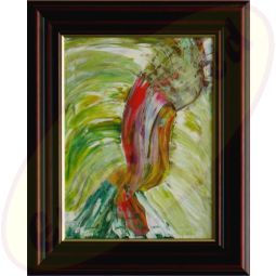 Abstraktes Acrylgemälde Gretchen Hat Ausgang von Wanda Tauer