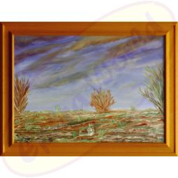 Acrylgemälde Die Steppe 70x50cm von Wanda Tauer 2009