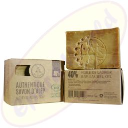 Aleppo Seife Authentisch Original mit 40% Lorbeeröl 200g