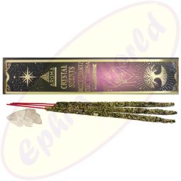 Aroma Crystal Collection Rose Quarz Smudge Räucherstäbchen