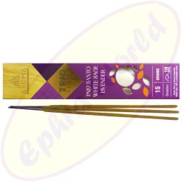 Aroma Trio Series Palo Santo-White Sage & Lavender Masala Räucherstäbchen