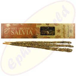 Aromanza Organicos Miel Organica Salvia Smudge Räucherstäbchen
