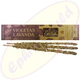 Aromanza Organicos Violetas Lavanda Smudge Räucherstäbchen