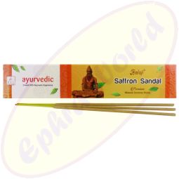 Balaji Ayurvedic Saffron Sandal Masala Räucherstäbchen