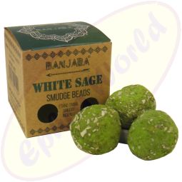 Banjara Smudge Beads Räucherkugeln White Sage